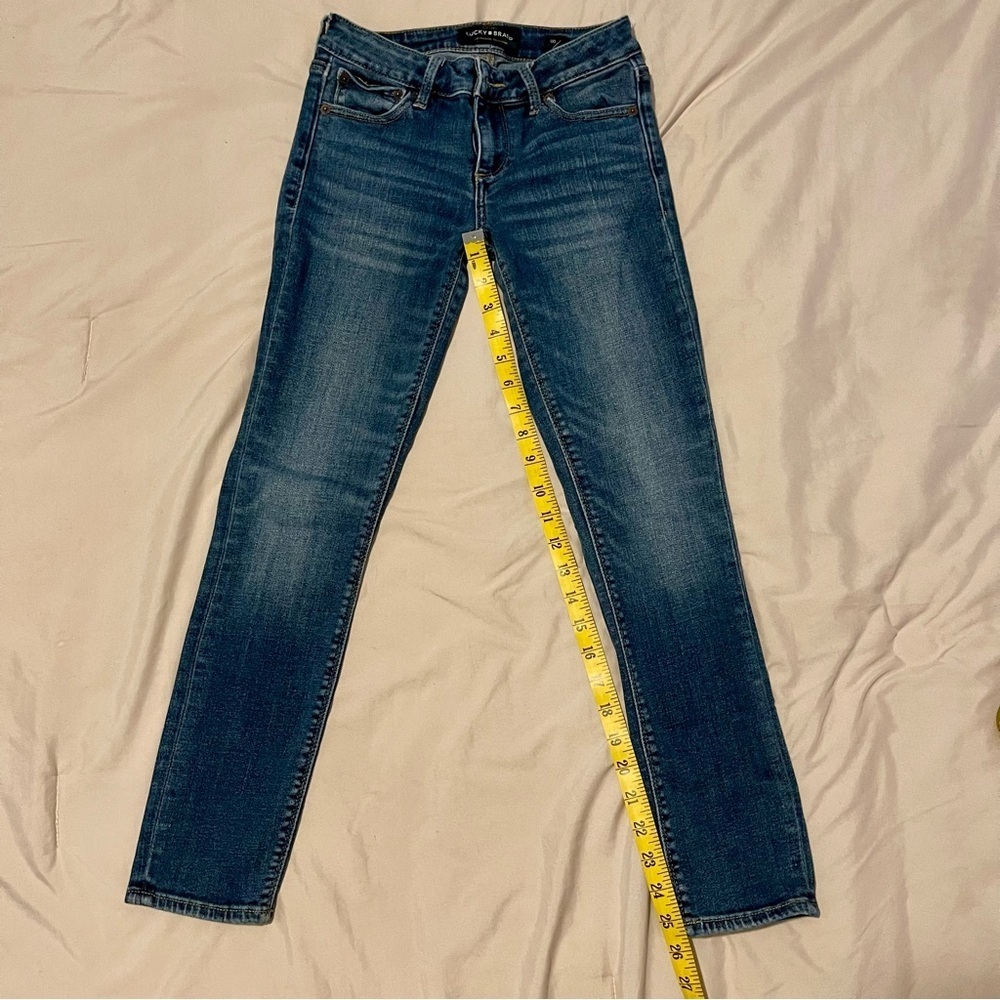 Lucky Brand Lolita Cropped Blue Women's Jeans Size 24